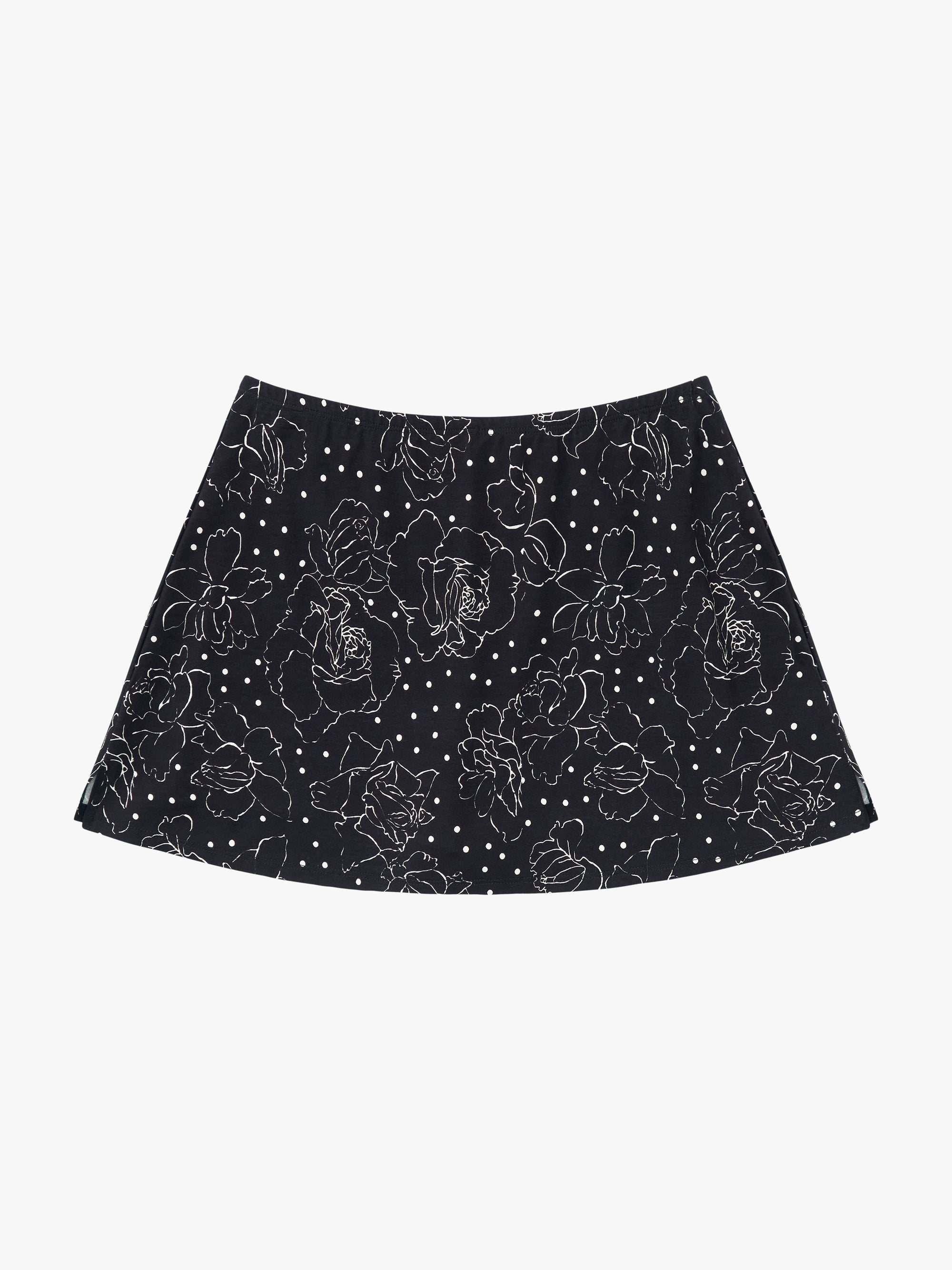 Lisa Says Gah - Darcy Skort - Rose Dot Black -