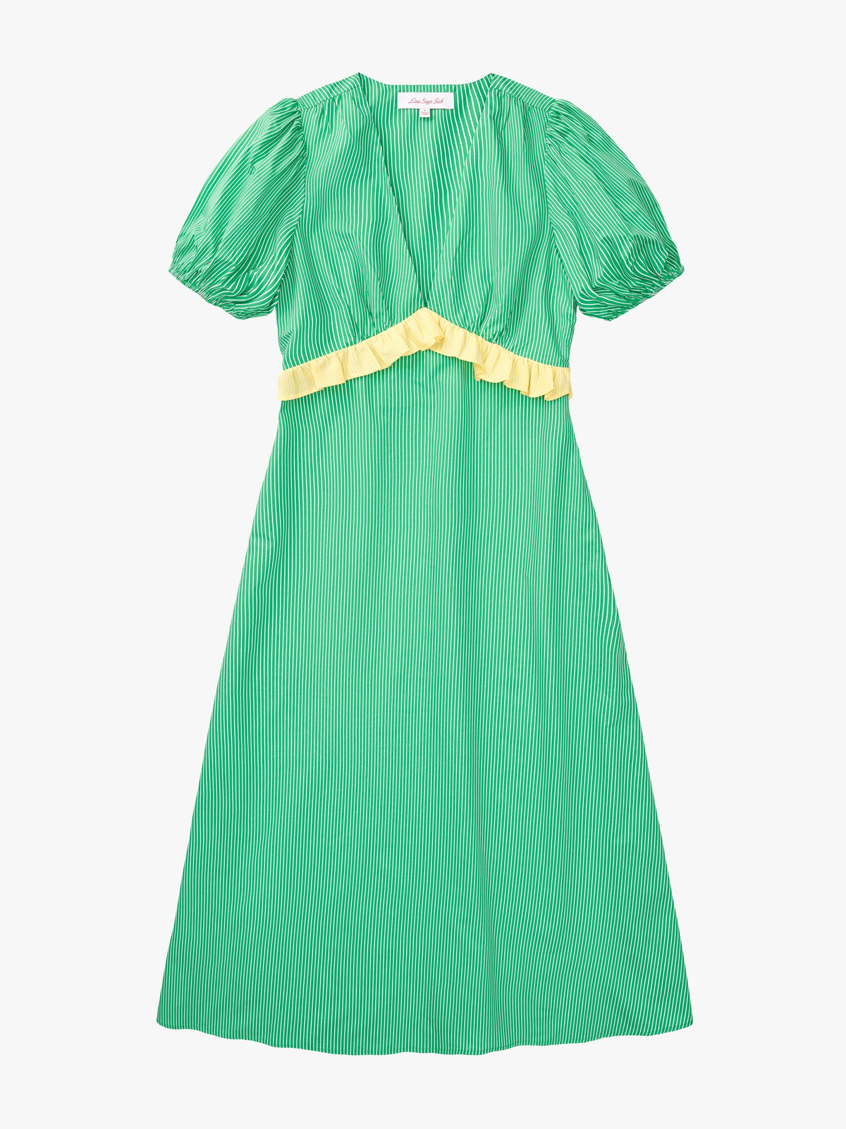 Lisa Says Gah - Emma Dress - Seafoam Lemon -