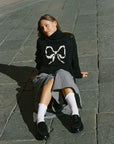 Lisa Says Gah - Cece Turtleneck - Ink Bow -