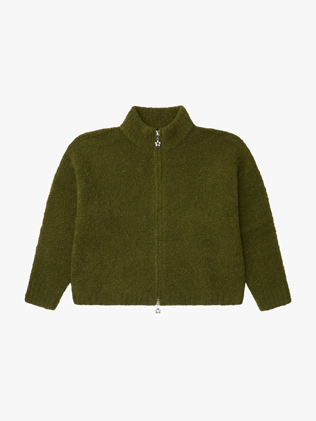 Lisa Says Gah - Gemma Zip Up - Moss -