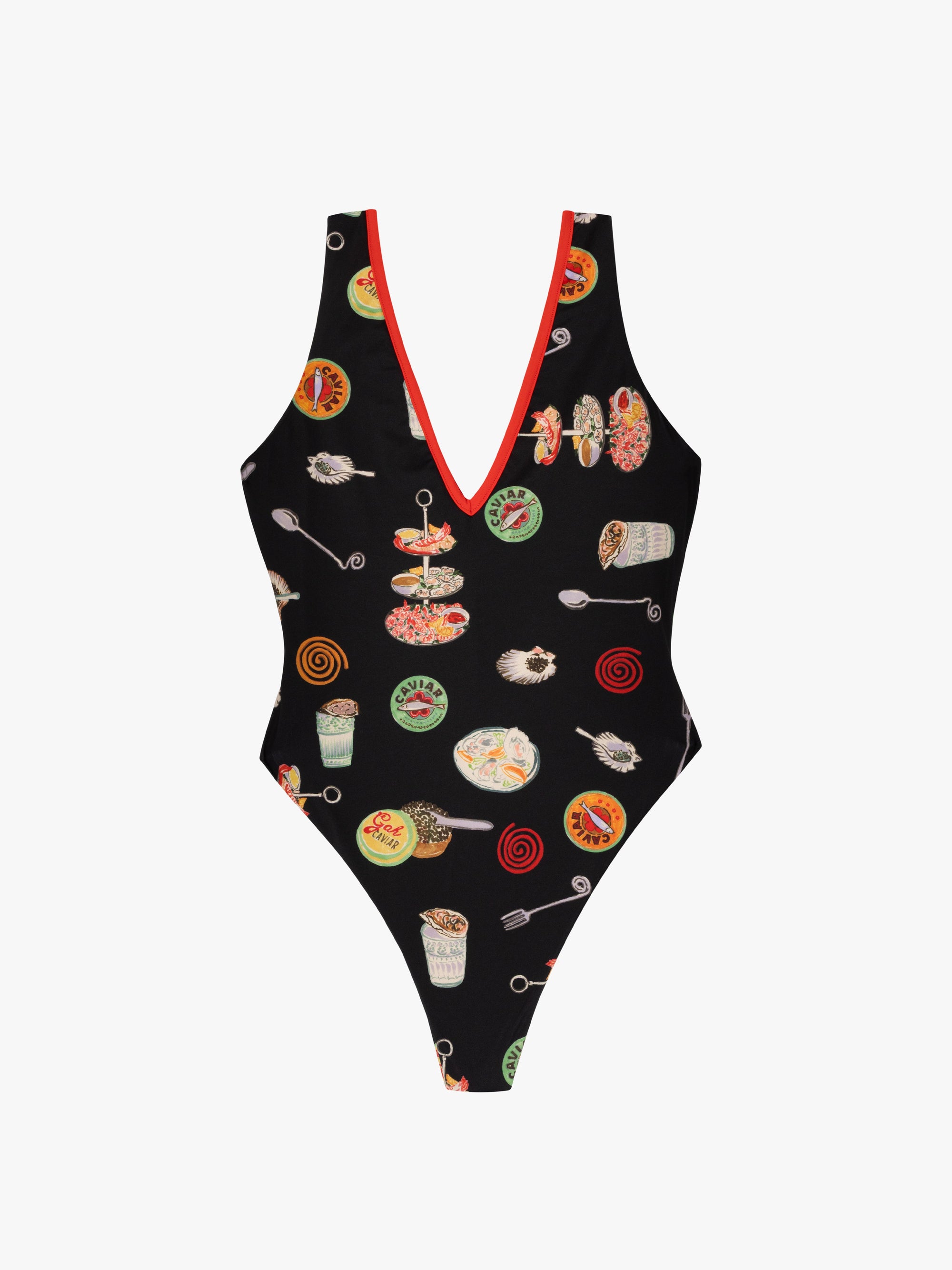 Lisa Says Gah - Gena One Piece - Caviar Dreams Black -