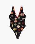 Lisa Says Gah - Gena One Piece - Caviar Dreams Black -