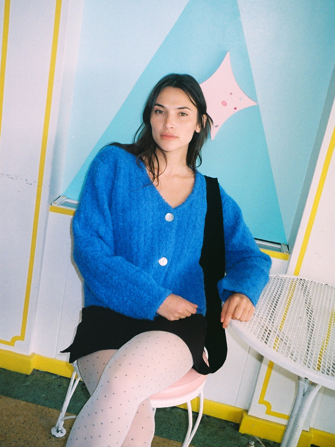 Lisa Says Gah - Issa V-Neck Cardi - Cobalt -