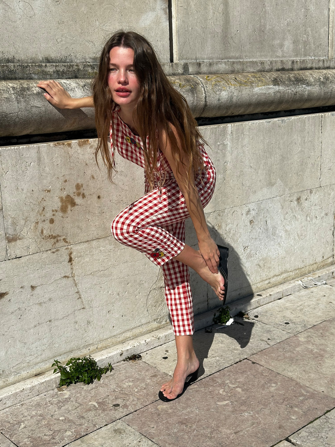 Lisa Says Gah - Kristin Pant - Cherry -