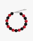 Lisa Says Gah - Lola Beaded Anklet - Red/Black -