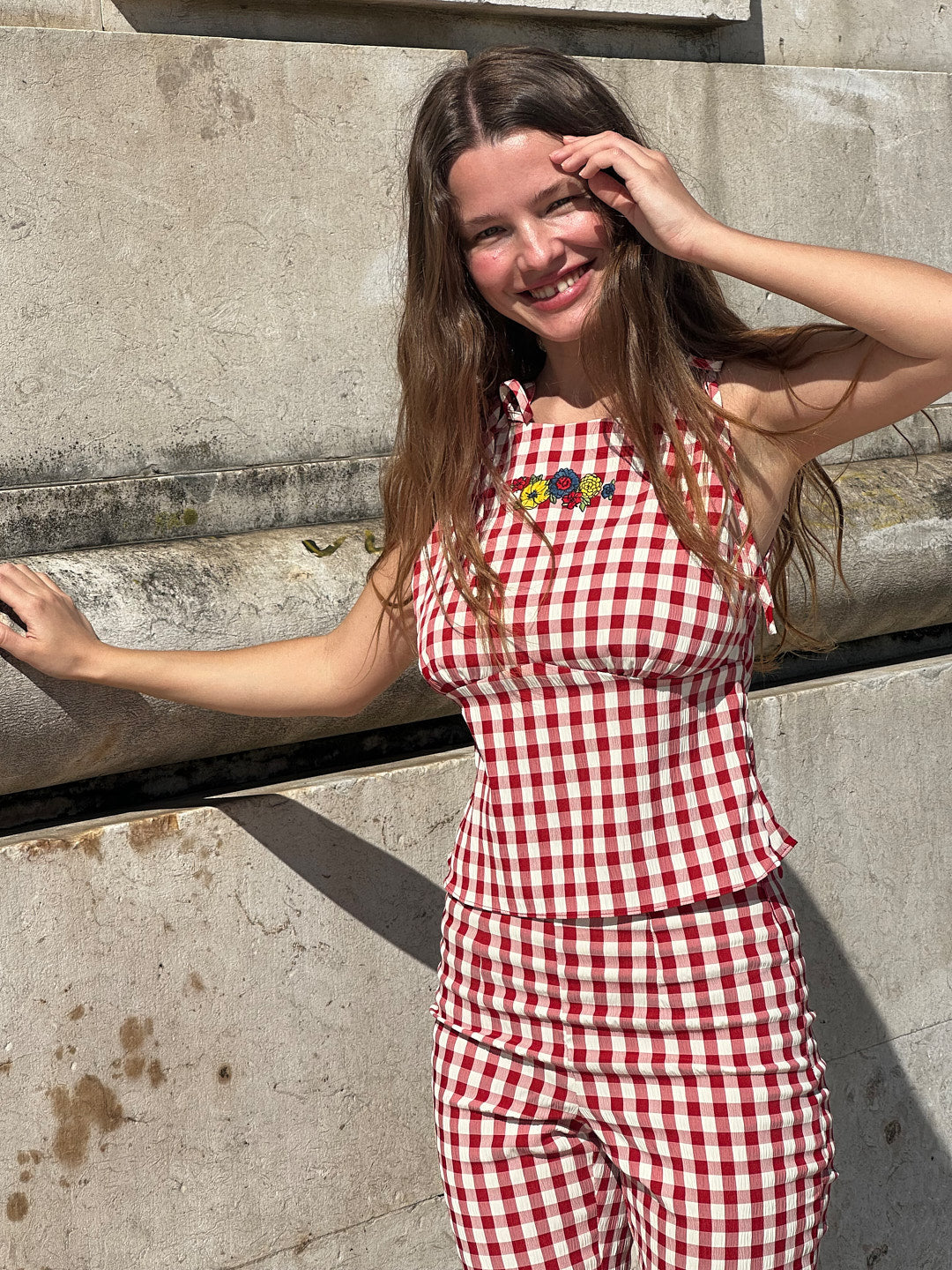 Lisa Says Gah - Lucy Top - Cherry -