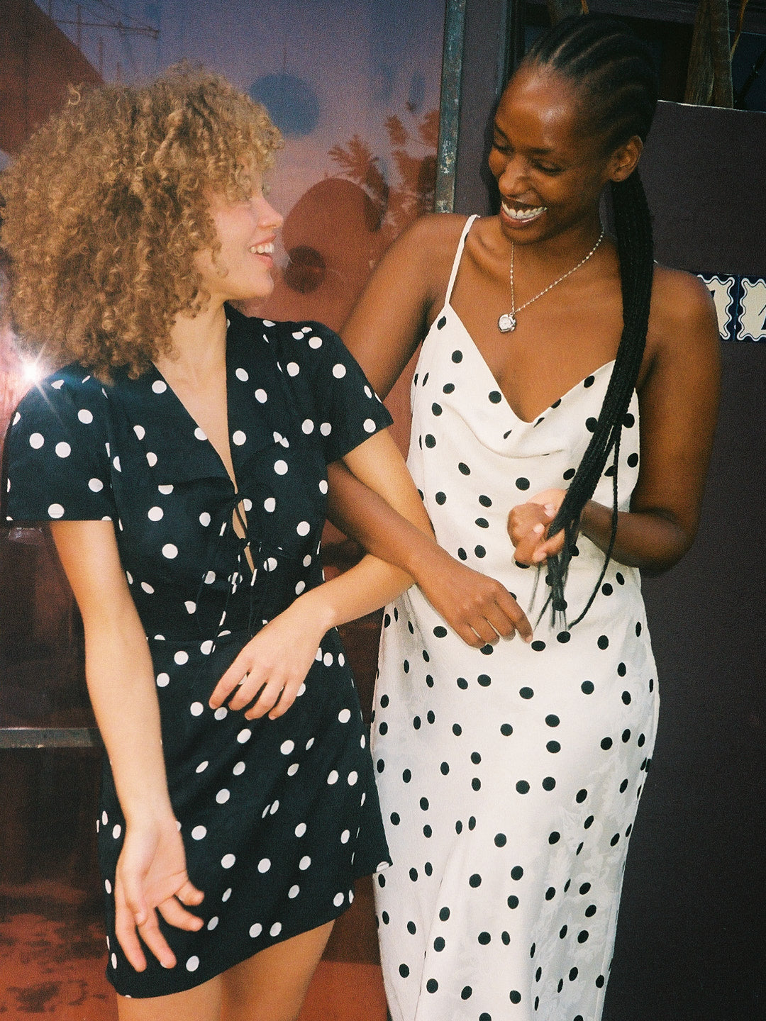 Lisa Says Gah - Alexa Shirtdress - Black Dot -