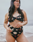 Lisa Says Gah - Brooke Bottom - Caviar Dreams Black -
