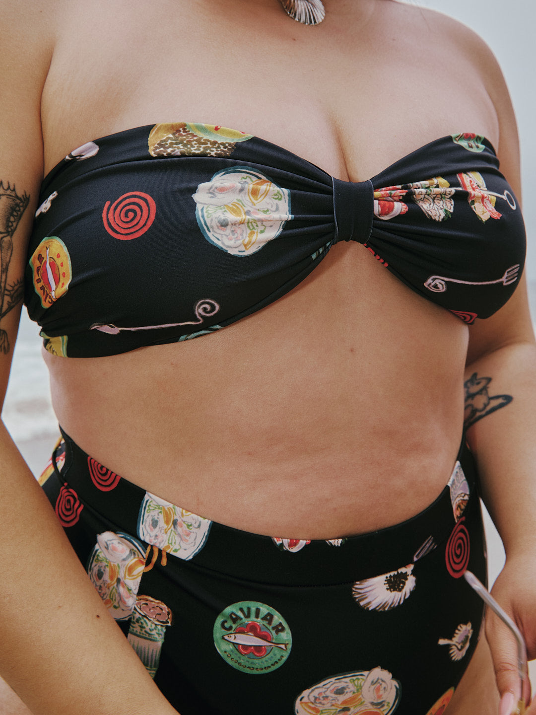 Lisa Says Gah - Brooke Bottom - Caviar Dreams Black -