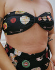 Lisa Says Gah - Brooke Top - Caviar Dreams Black -