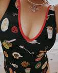 Lisa Says Gah - Gena One Piece - Caviar Dreams Black -