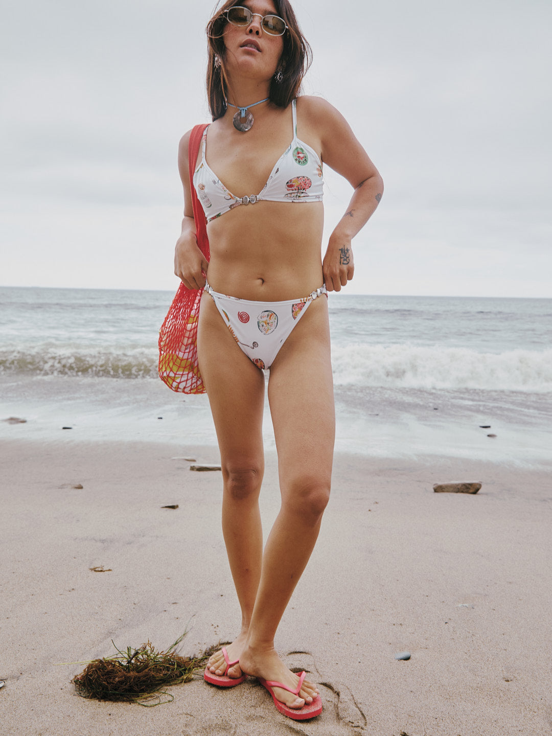Lisa Says Gah - Banks Top - Caviar Dreams White -