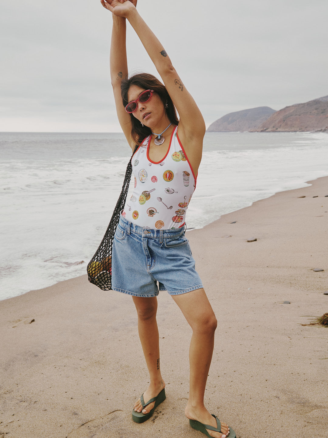 Lisa Says Gah - Bo One Piece - Caviar Dreams White -