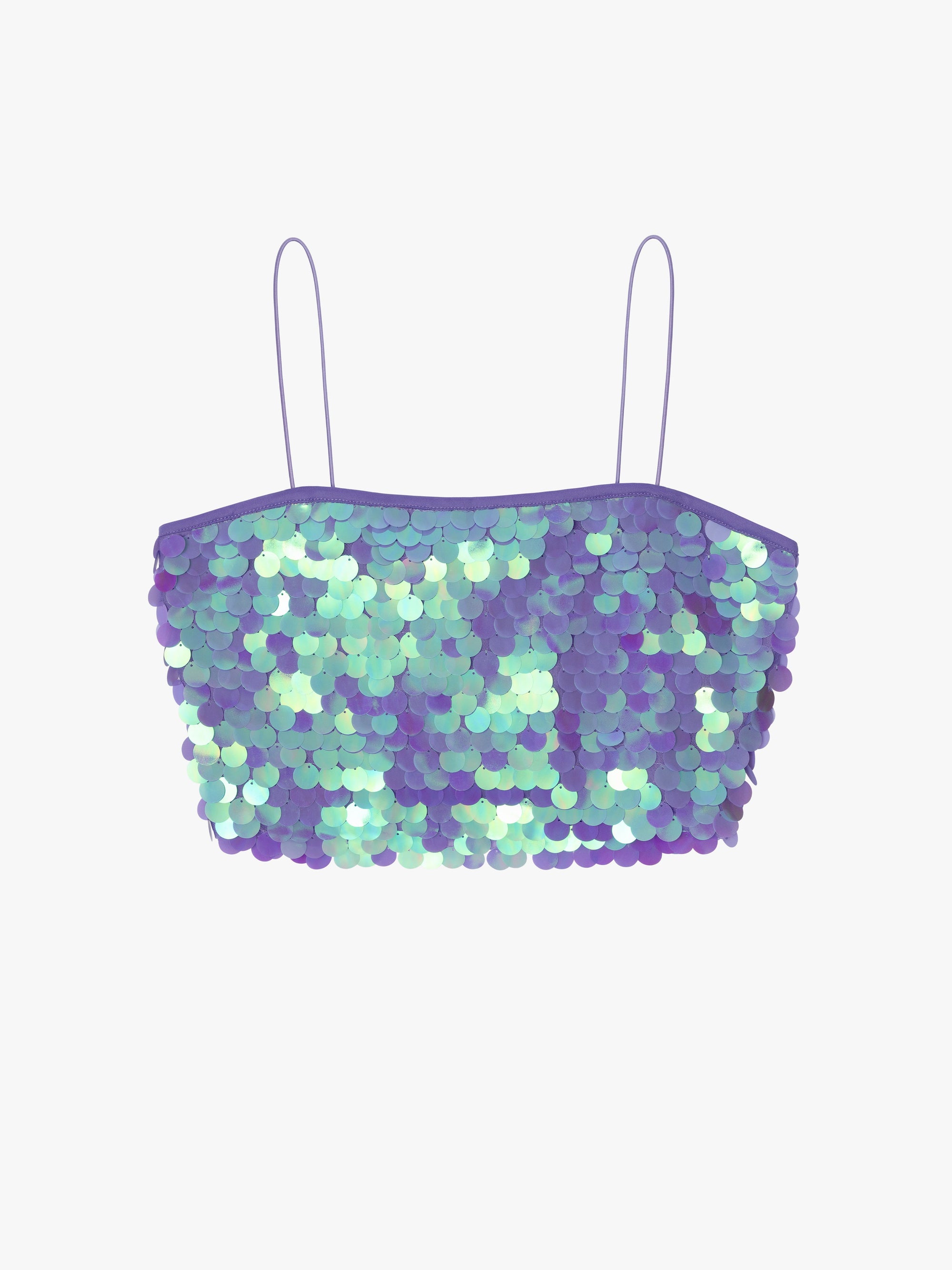 Lisa Says Gah - Perri Top - Lilac Paillette -