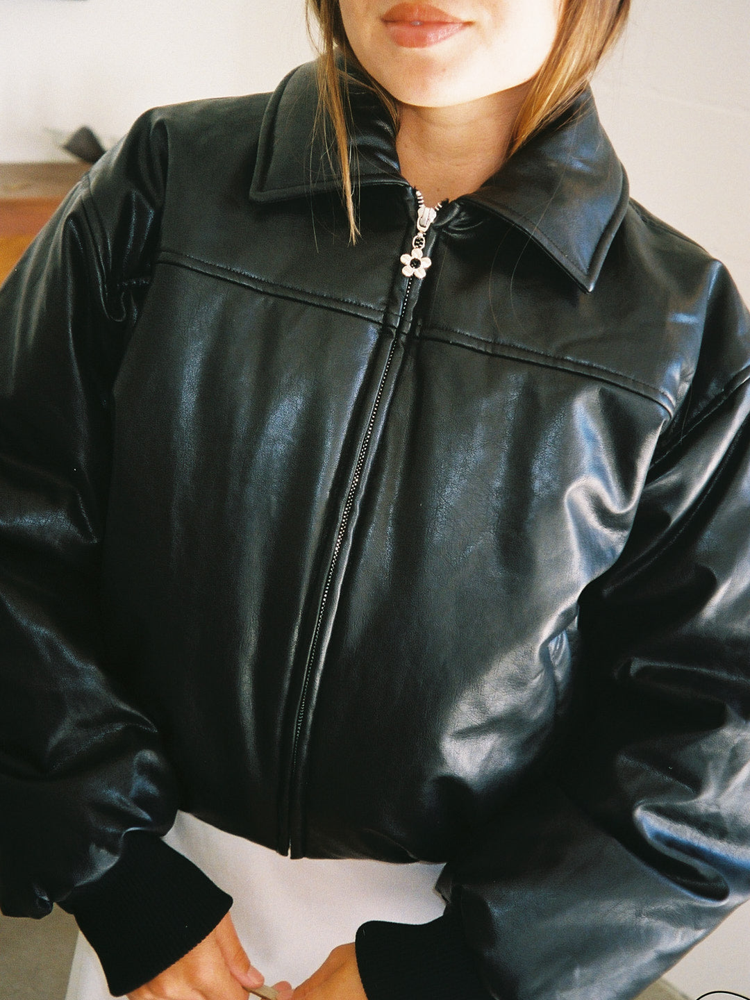 Lisa Says Gah - Raven Bomber Jacket - Black -