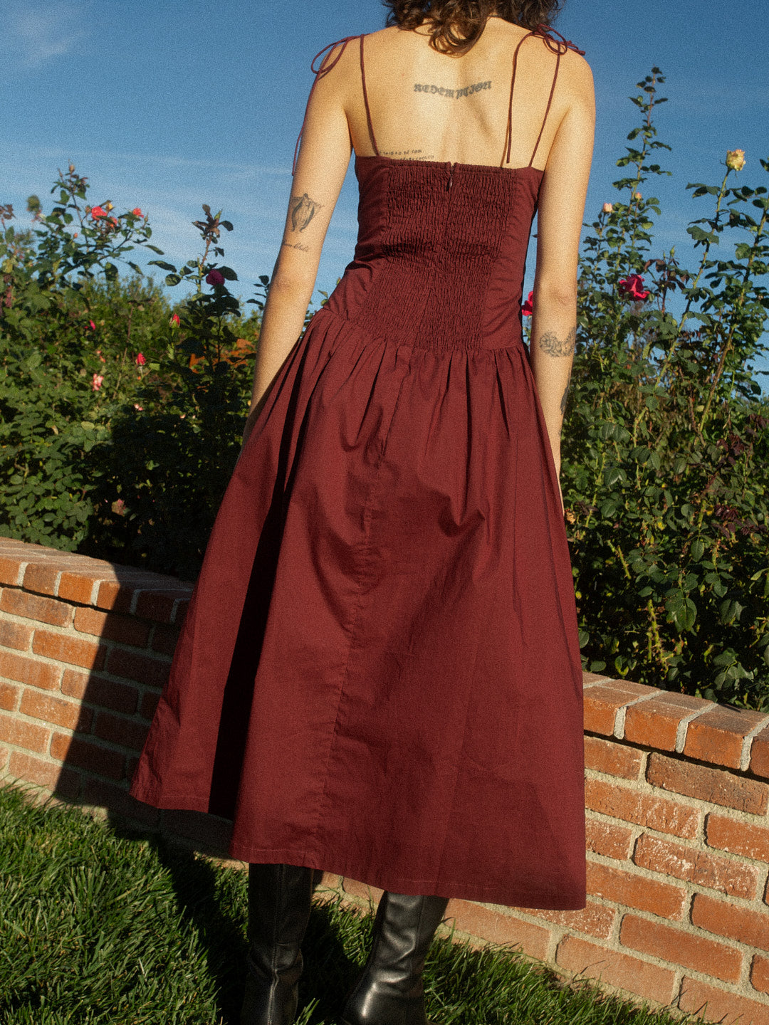 Lisa Says Gah - Juliette Dress - Merlot -