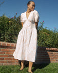 Lisa Says Gah - Elizabeth Dress - Rose White Dot -