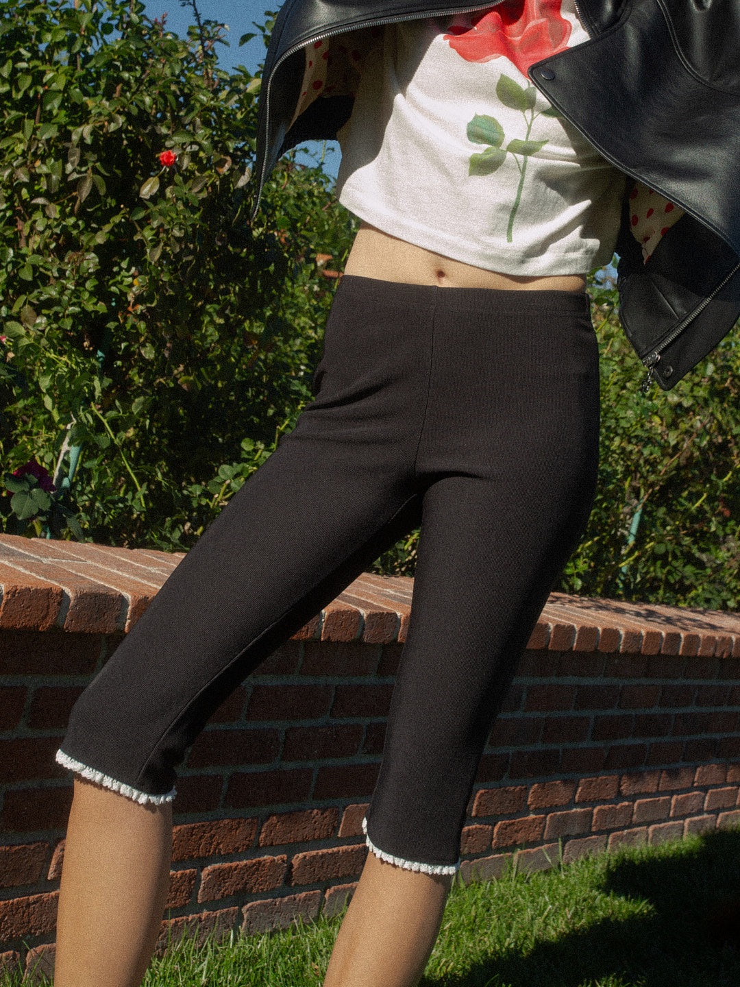 Lisa Says Gah - Bea Pedal Pusher - Black -