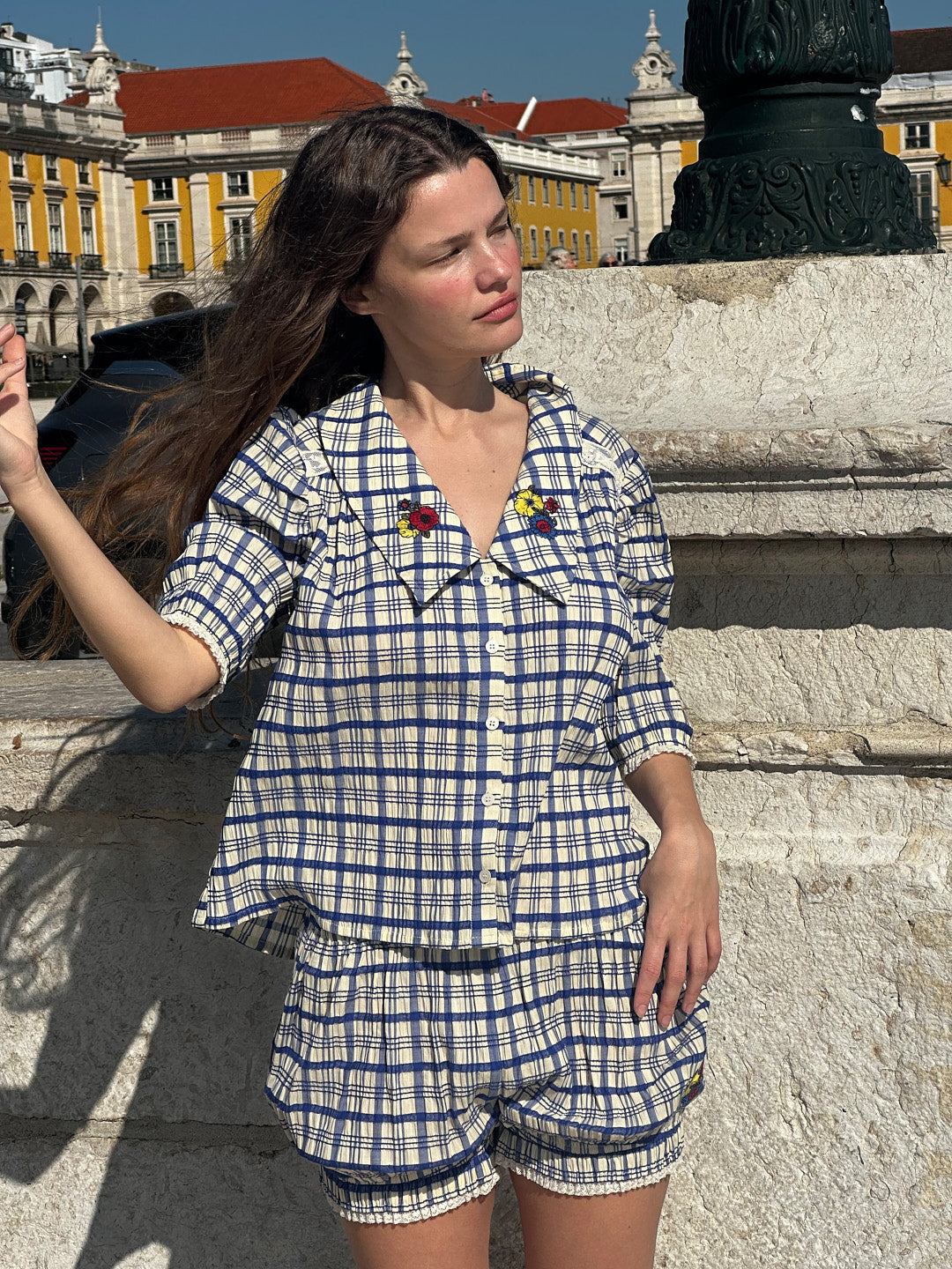 Lisa Says Gah - Sam Top - Cornflower -