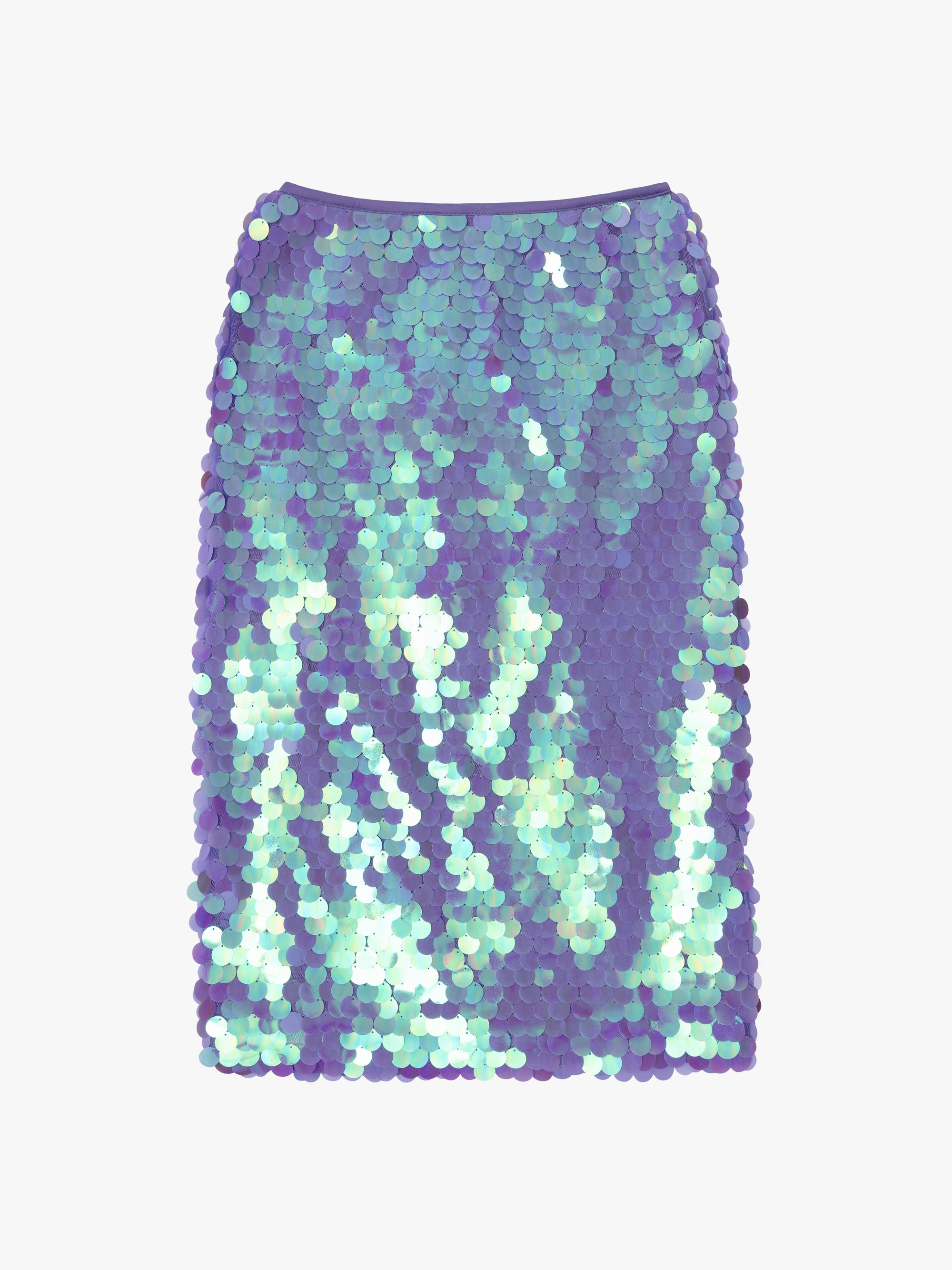 Lisa Says Gah - Siren Skirt - Lilac Paillette -
