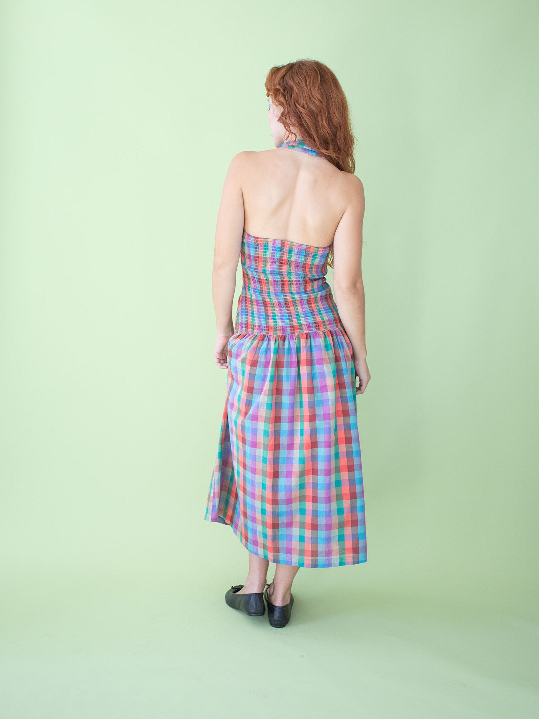 Lisa Says Gah - Vaughn Dress - Colorburst Plaid -