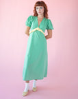 Lisa Says Gah - Emma Dress - Seafoam Lemon -