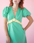 Lisa Says Gah - Emma Dress - Seafoam Lemon -