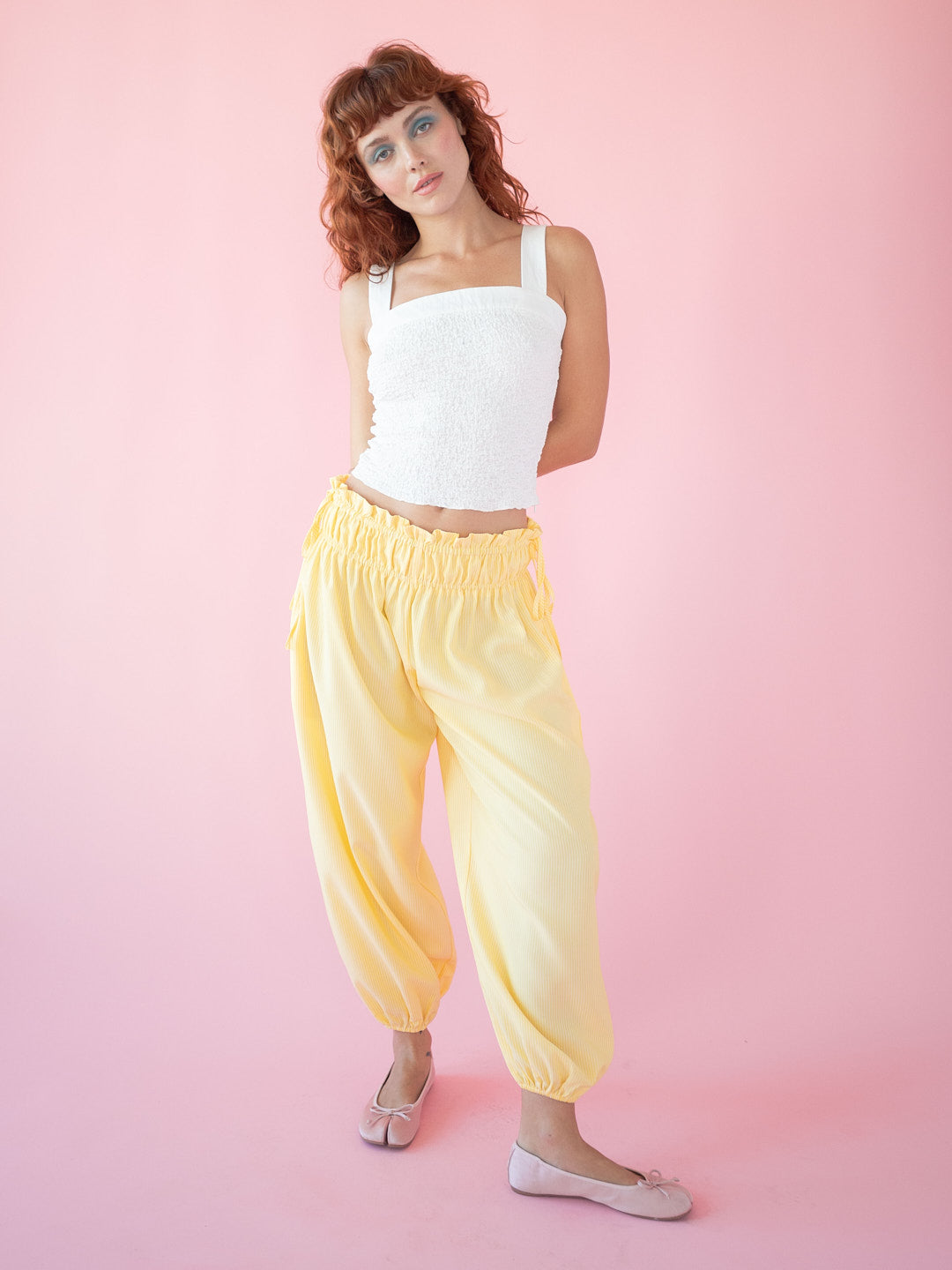 Lisa Says Gah - Poppy Pant - Lemon -