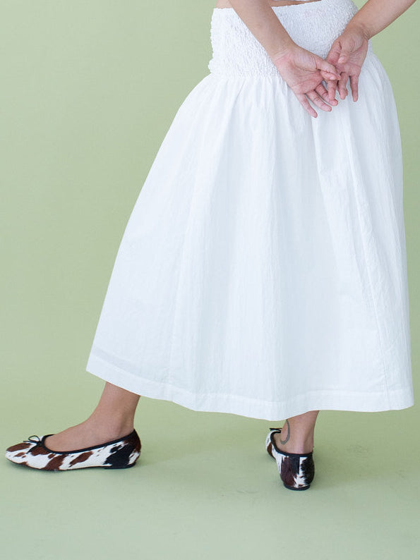 Lisa Says Gah - Ruby Skirt - Chalk -
