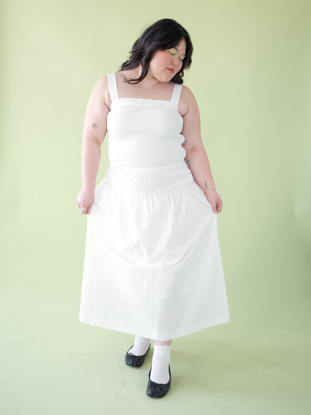Lisa Says Gah - Ruby Skirt - Chalk -
