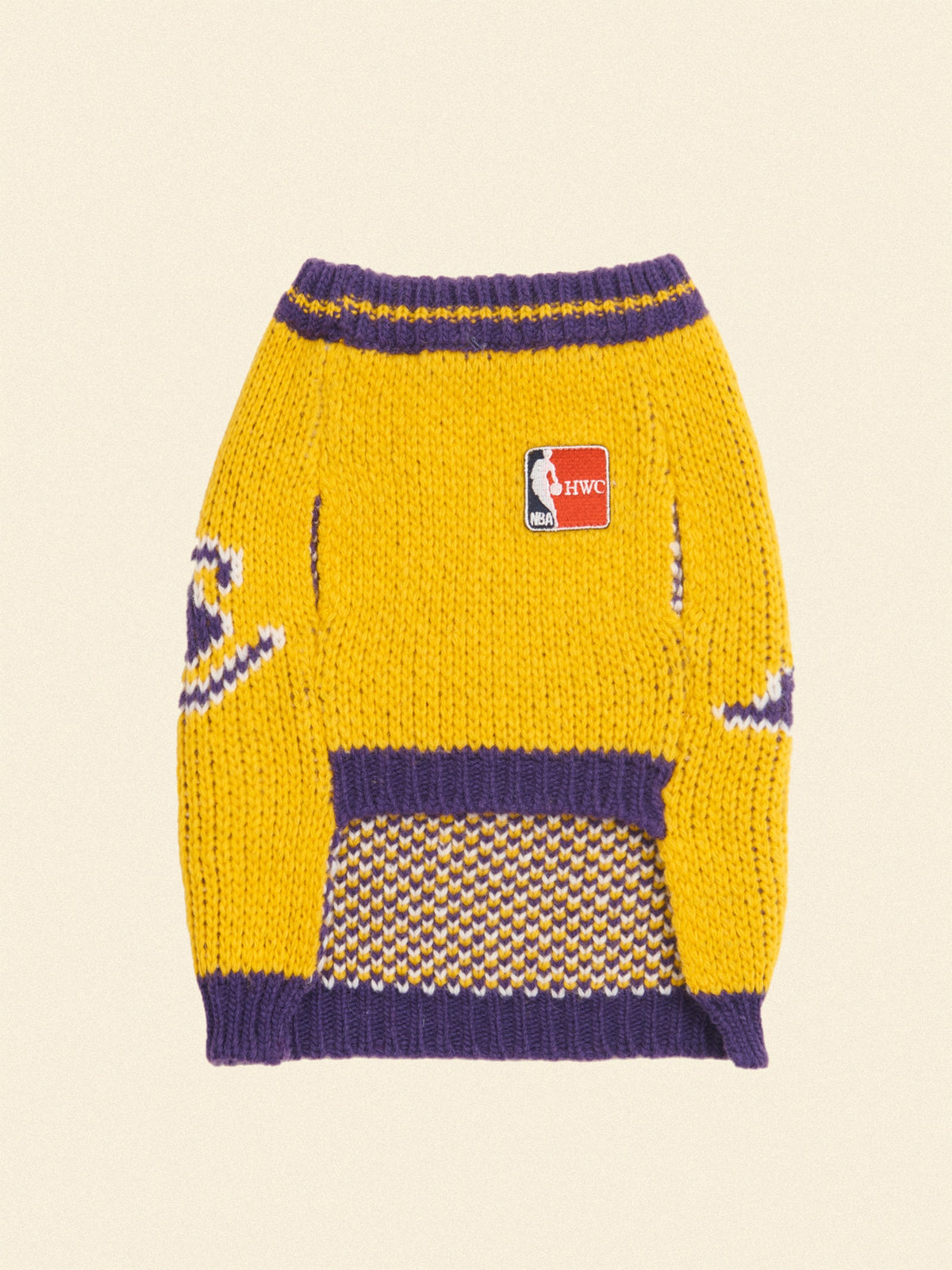 Little Beast - Los Angeles Lakers Dog Sweater -