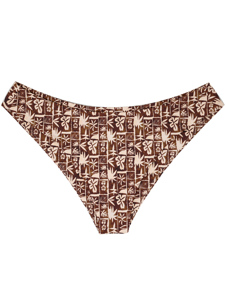 Serei Swim - MALY bottoms - Brown Tropic -