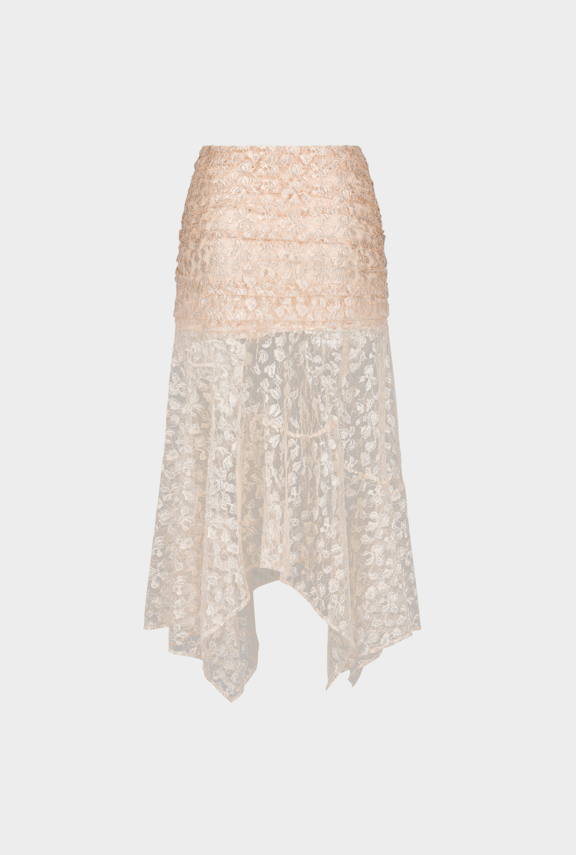 SAEMDI - LUNE SHEER LACE SKIRT -