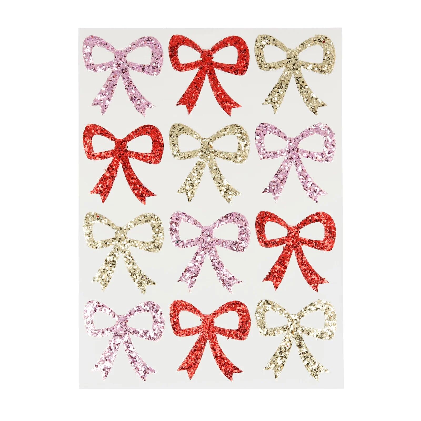 Meri Meri - Glitter Bow Stickers -