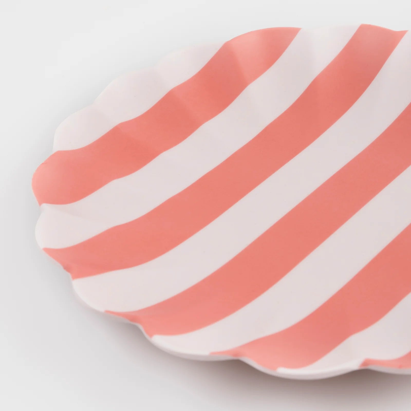 Meri Meri - Stripy Reusable Bamboo Large Plates -