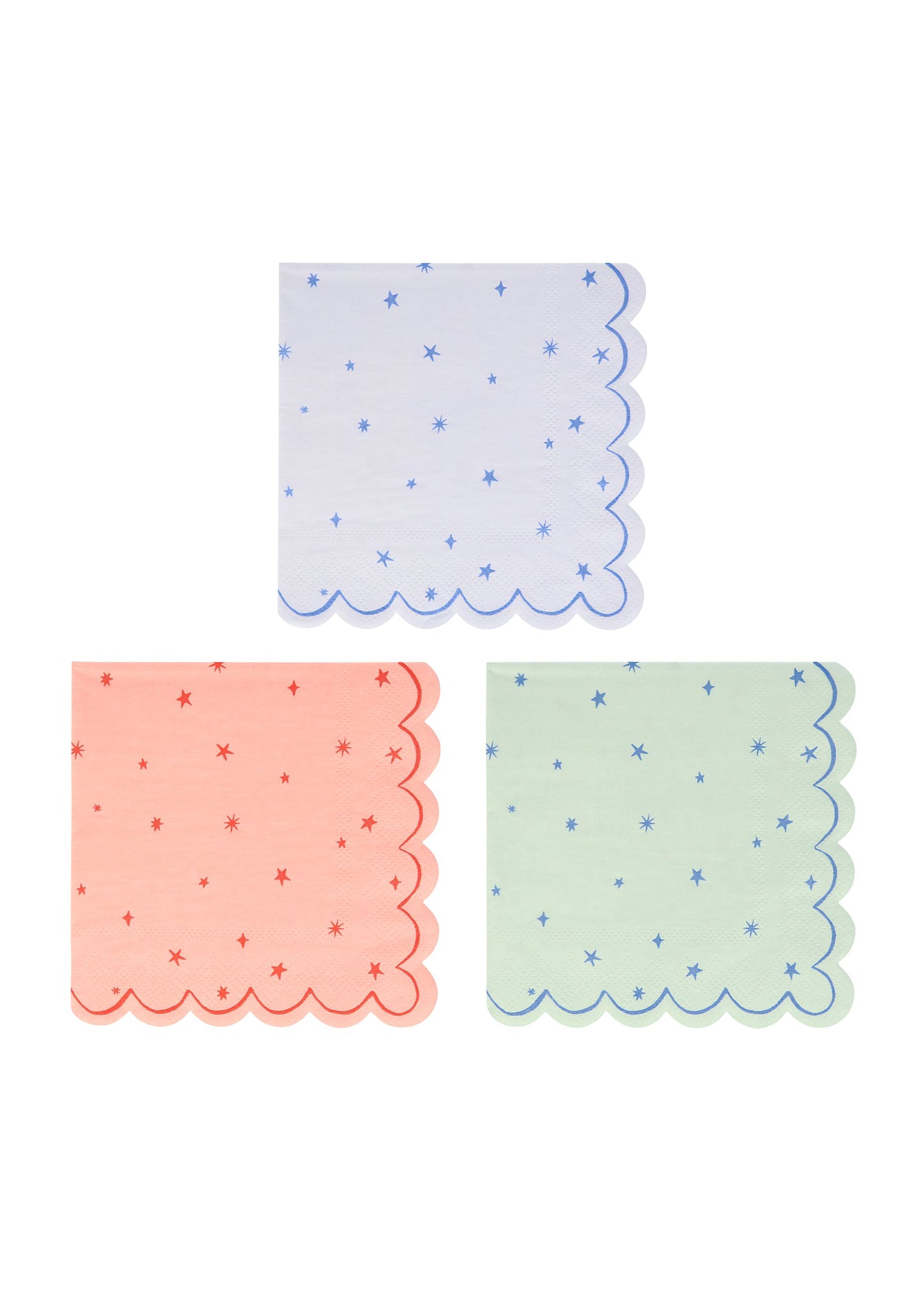 Meri Meri - Star Pattern Small Napkins -