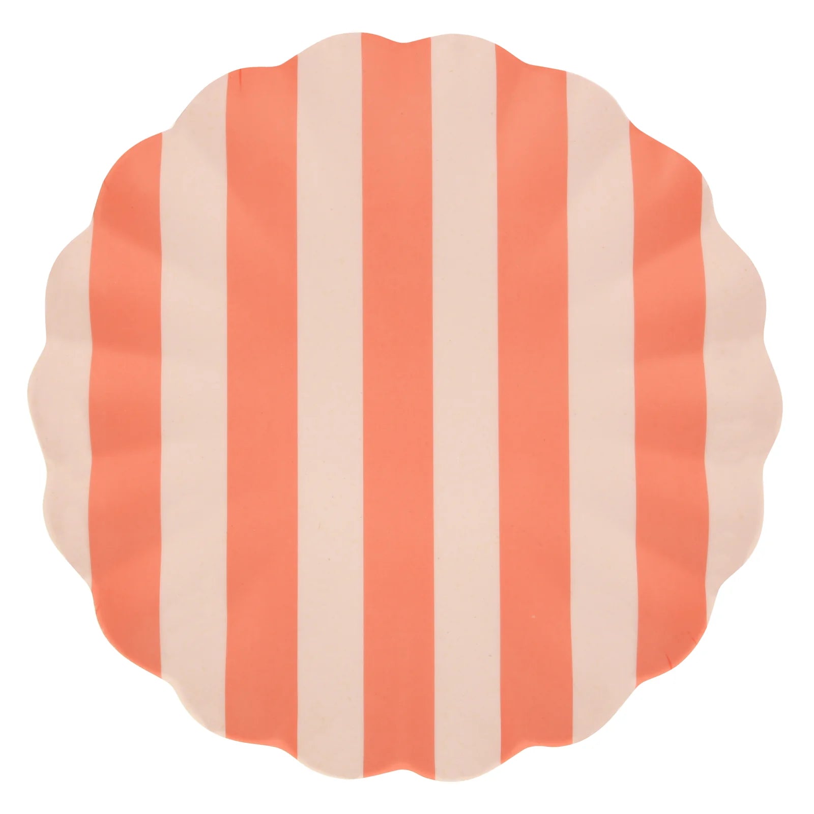 Meri Meri - Stripy Reusable Bamboo Large Plates -