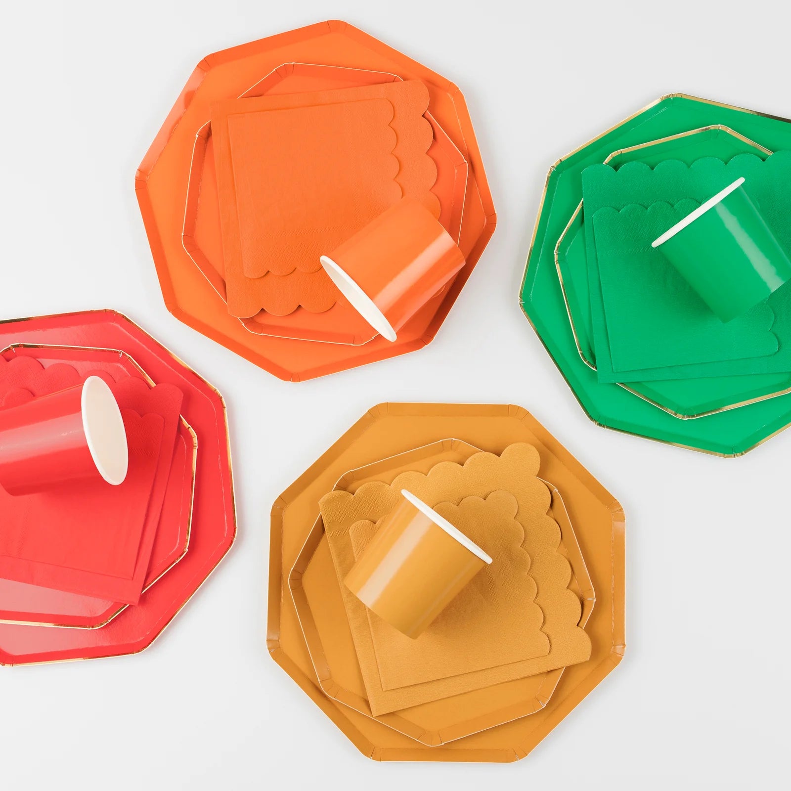 Meri Meri - Harvest Yellow Tumbler Cups -