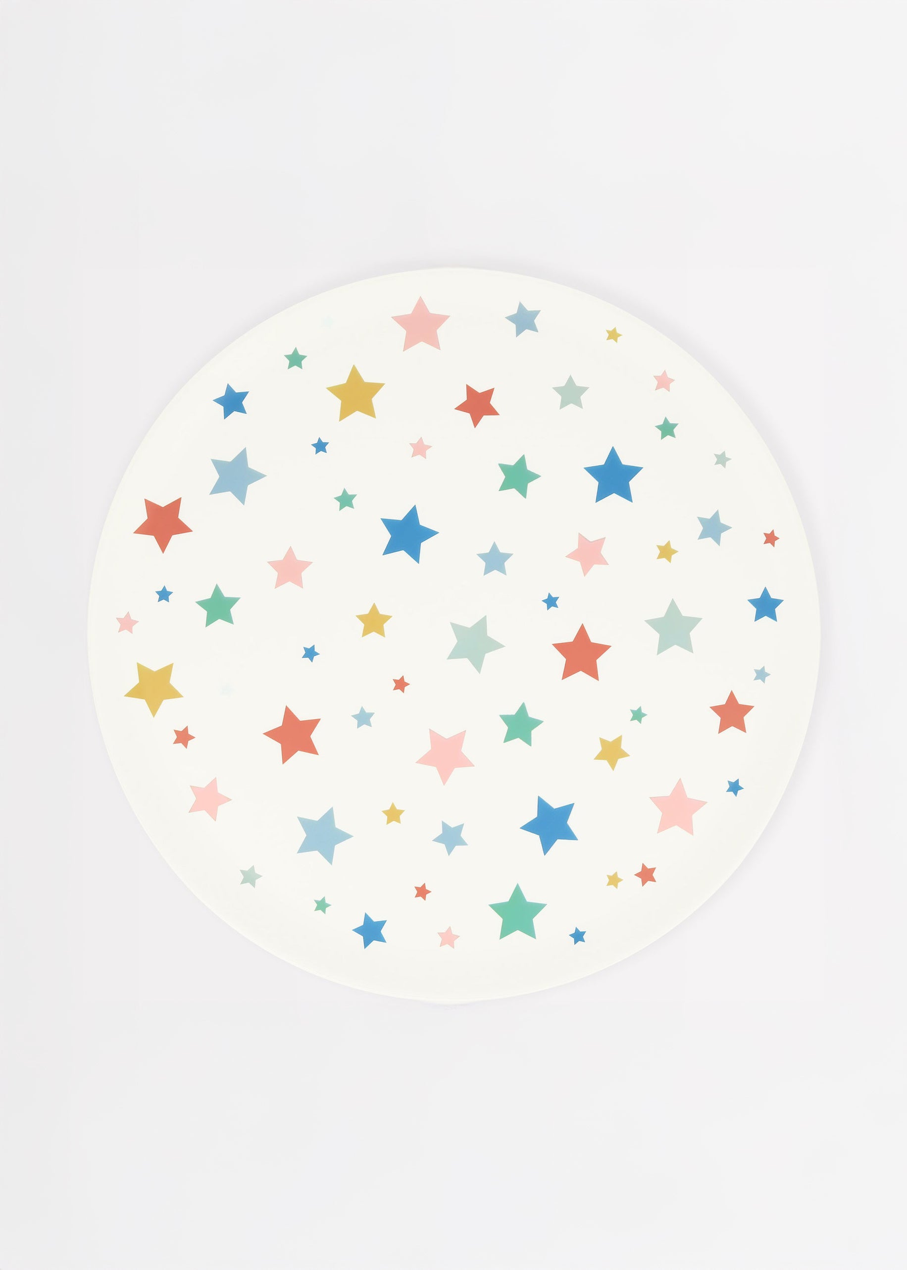 Meri Meri - Star Pattern Reusable Large Plates -
