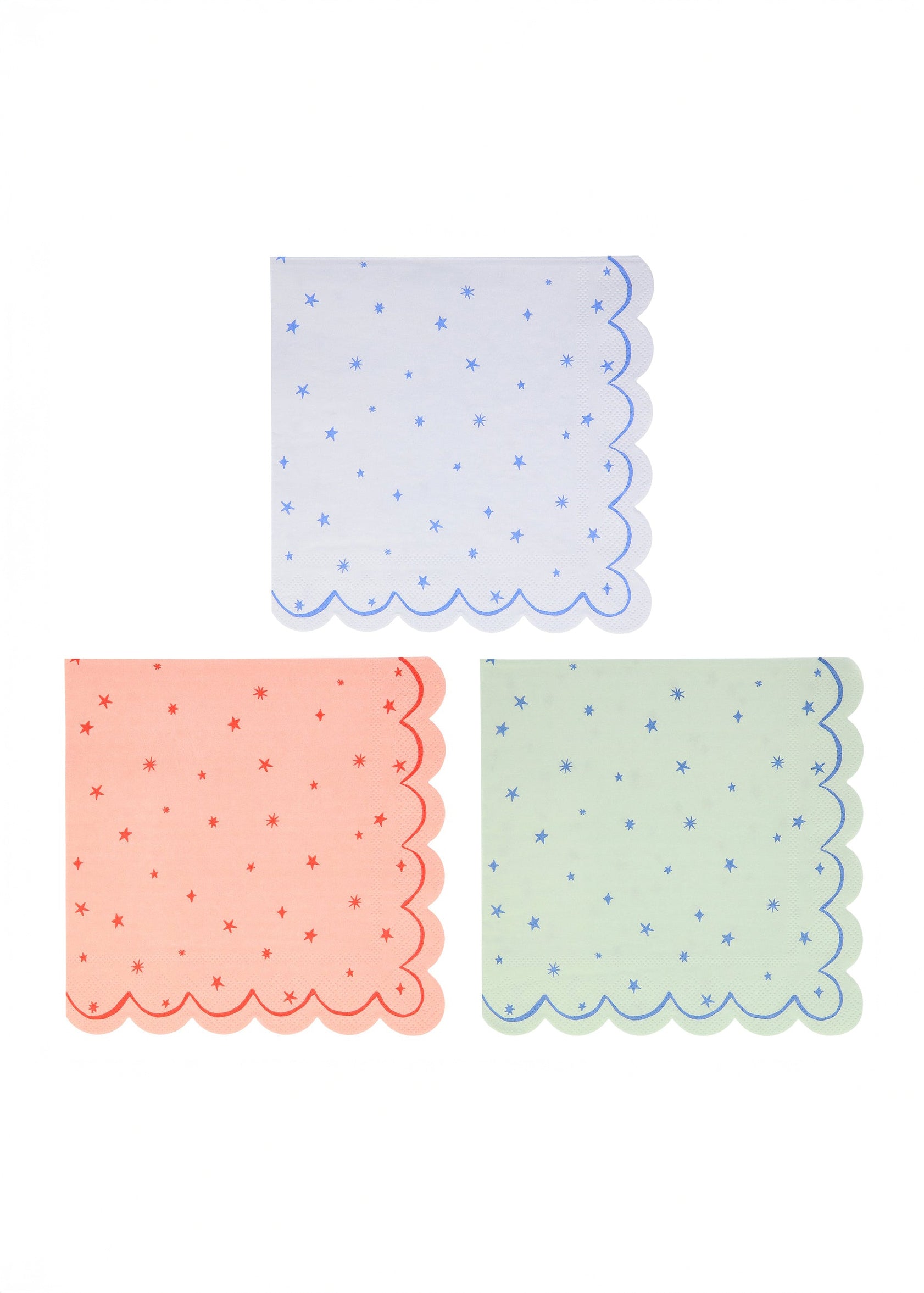 Meri Meri - Star Pattern Large Napkins -
