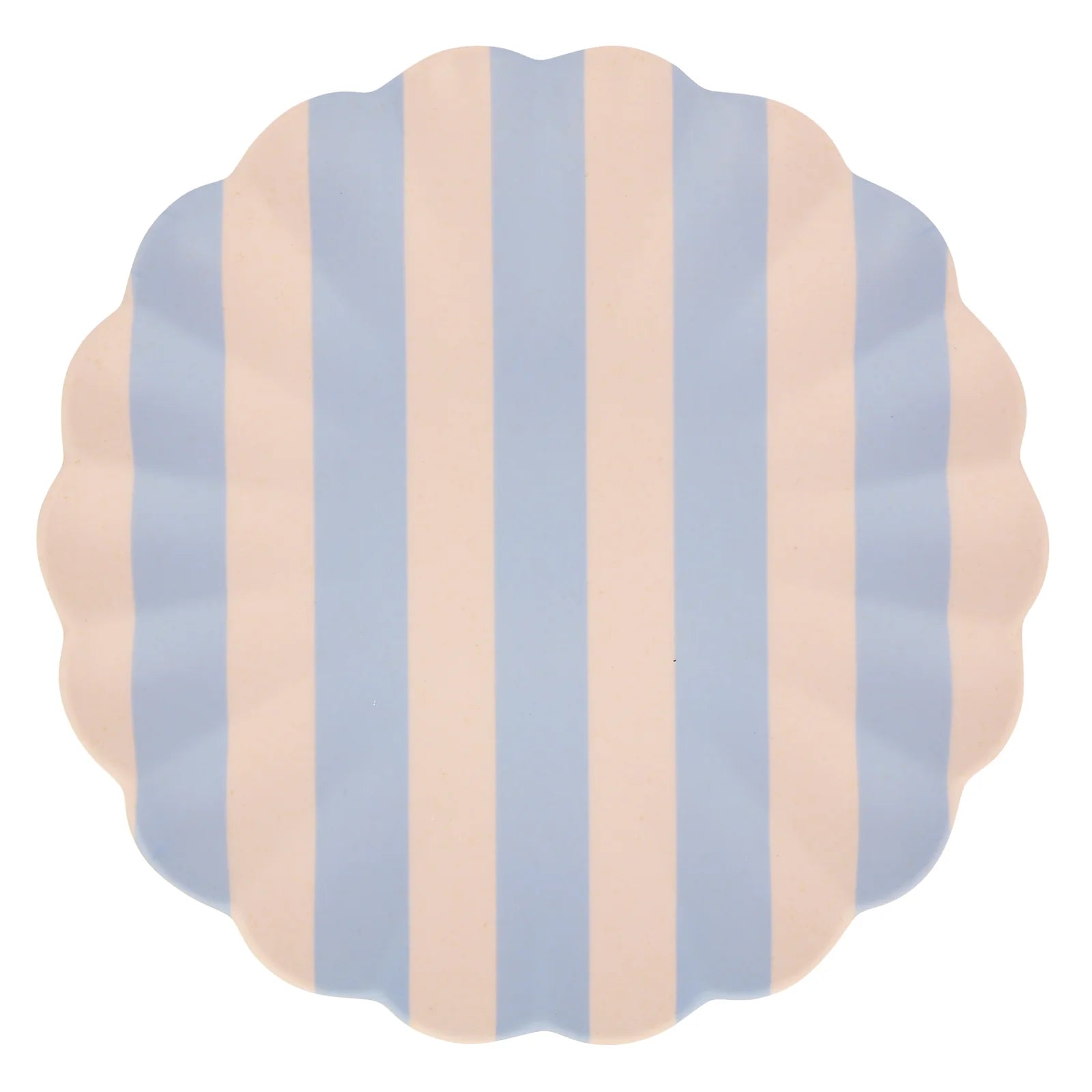 Meri Meri - Stripy Reusable Bamboo Large Plates -