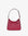 Luxe Medium Shoulder Bag - Cherry Red Lizard