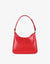 Luxe Medium Shoulder Bag - Bright Red Croco