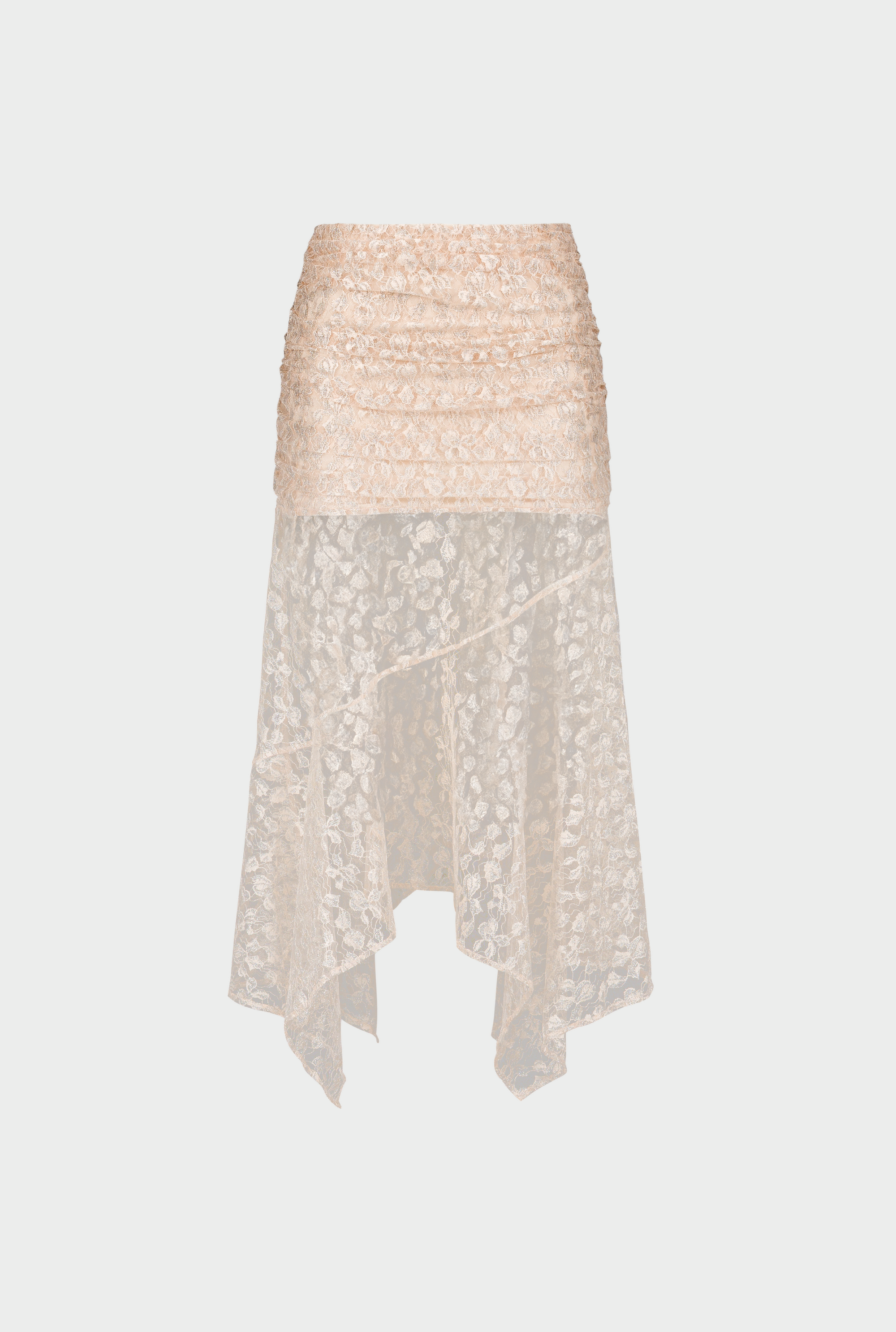 SAEMDI - LUNE SHEER LACE SKIRT -
