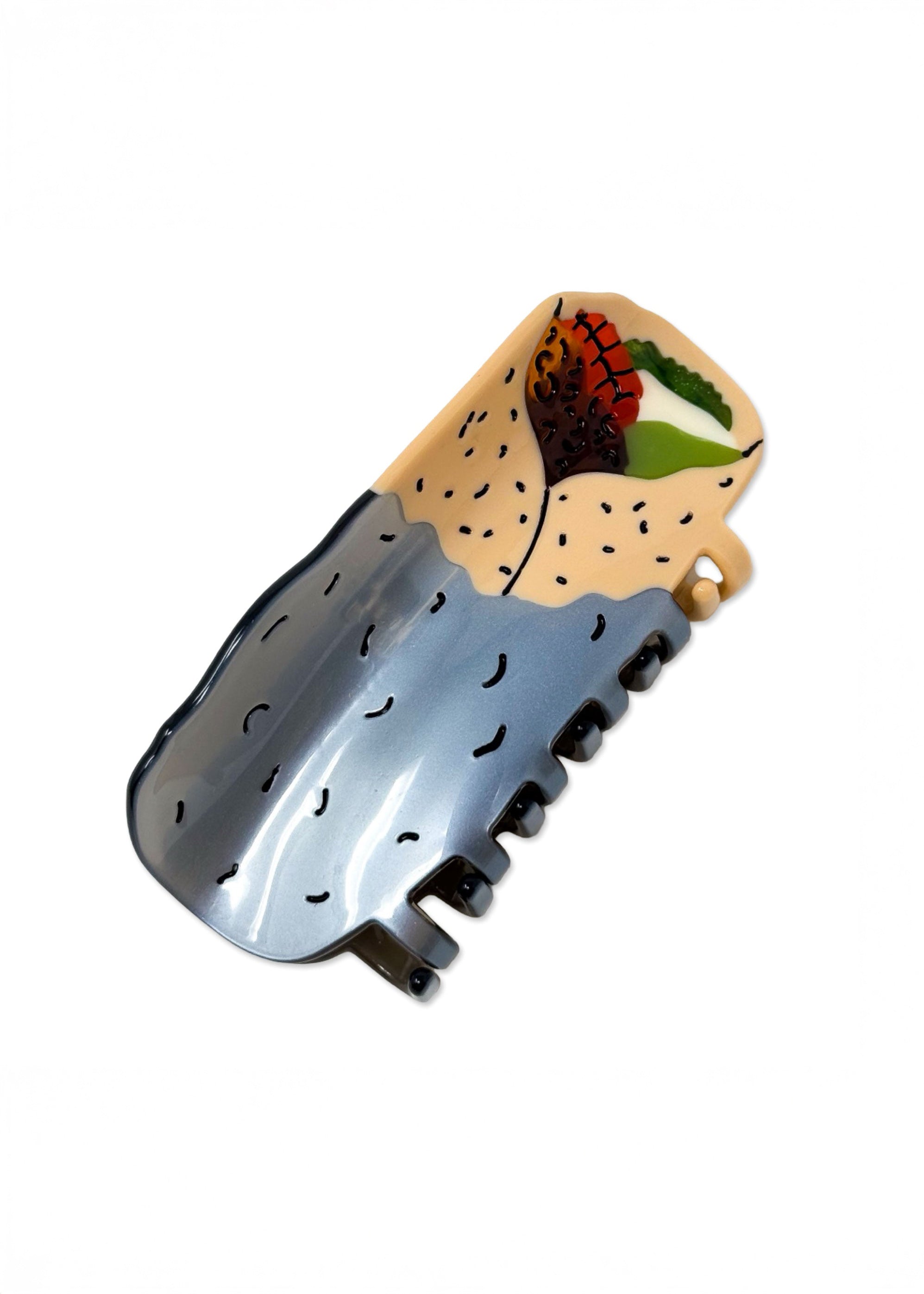 Jenny Lemons - Large Mission Burrito Hair Claw Clip -