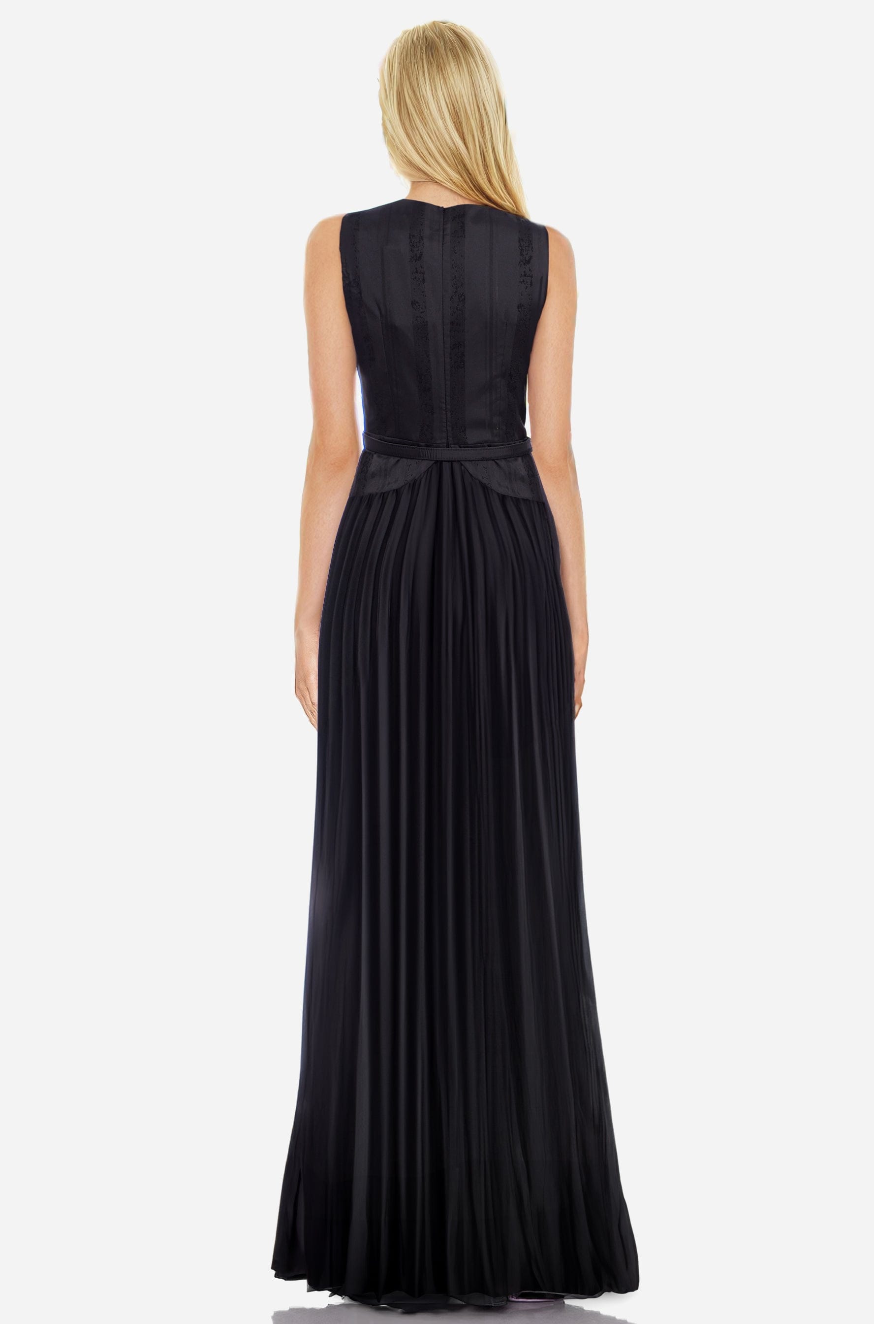 ONE33 SOCIAL - The Jaelyn - Pleated Gown -