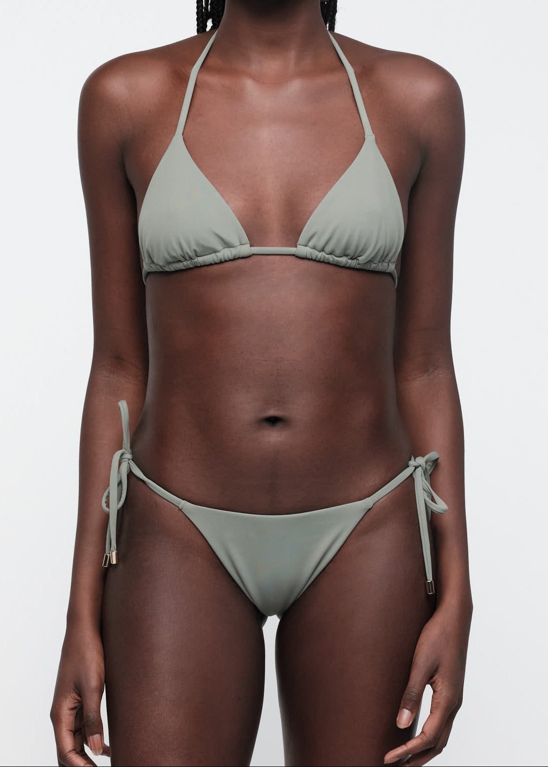 Organic Basics - Swim Tie Bikini Bottom - Seaweed -