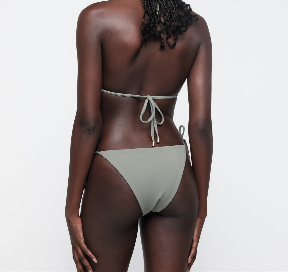 Organic Basics - Swim Tie Bikini Bottom - Seaweed -