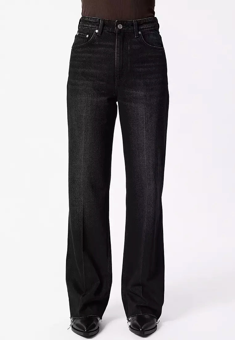 & Other Stories - Straight Cut Jeans - Black -