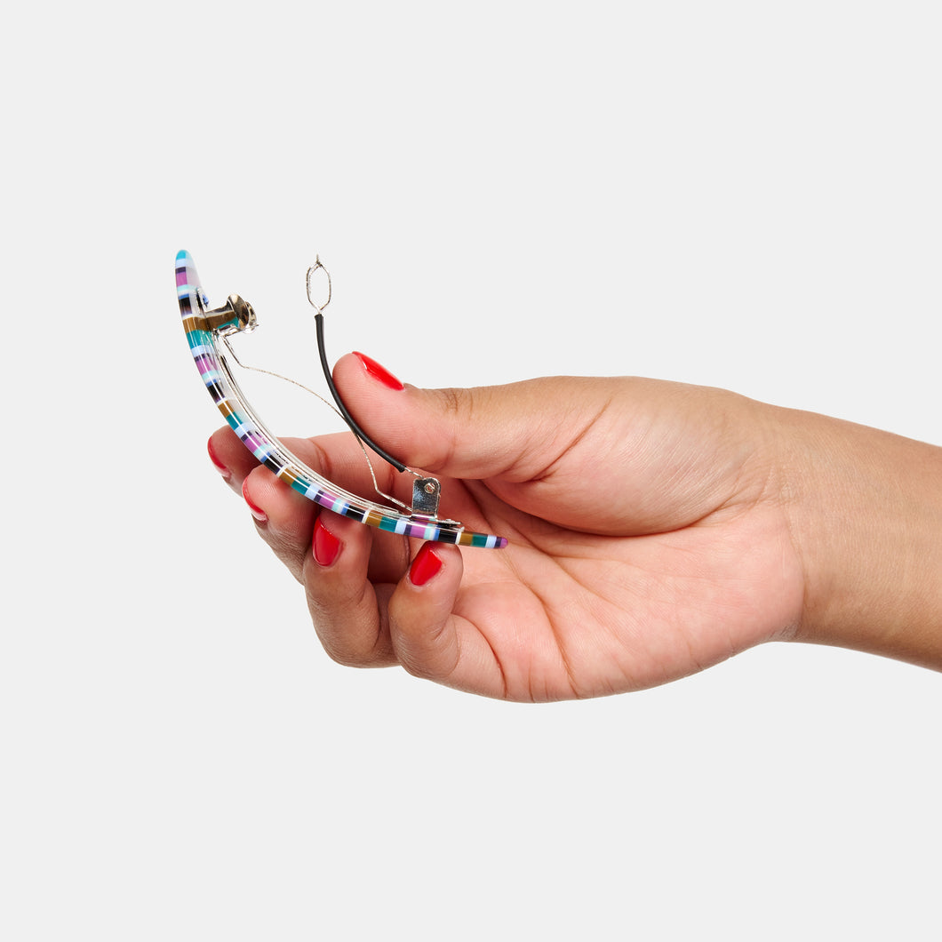 Chunks - Oval Barrette - Frances -